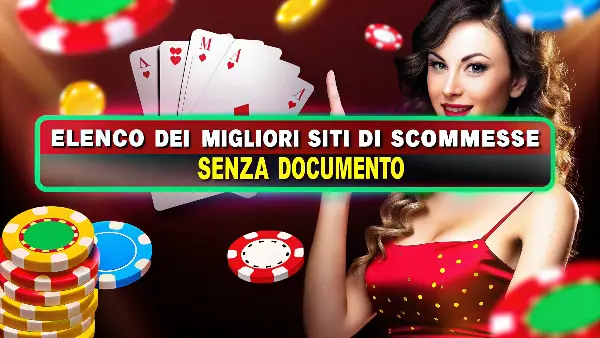 elenco dei migliori siti di scommesse senza documento nel 2025