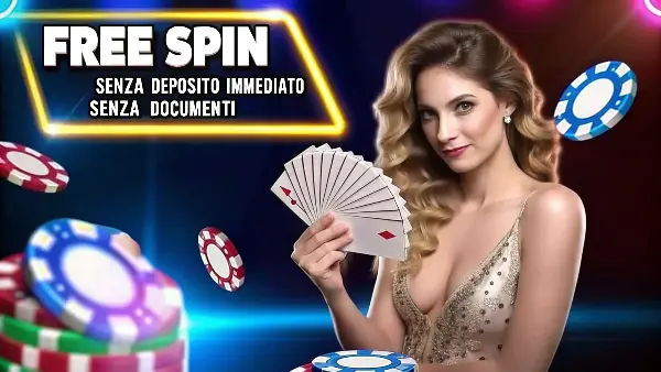 free spin senza deposito immediato senza documenti